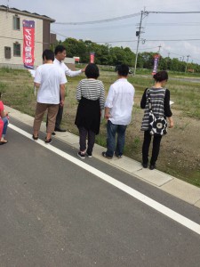 流団店土地ツアー風景